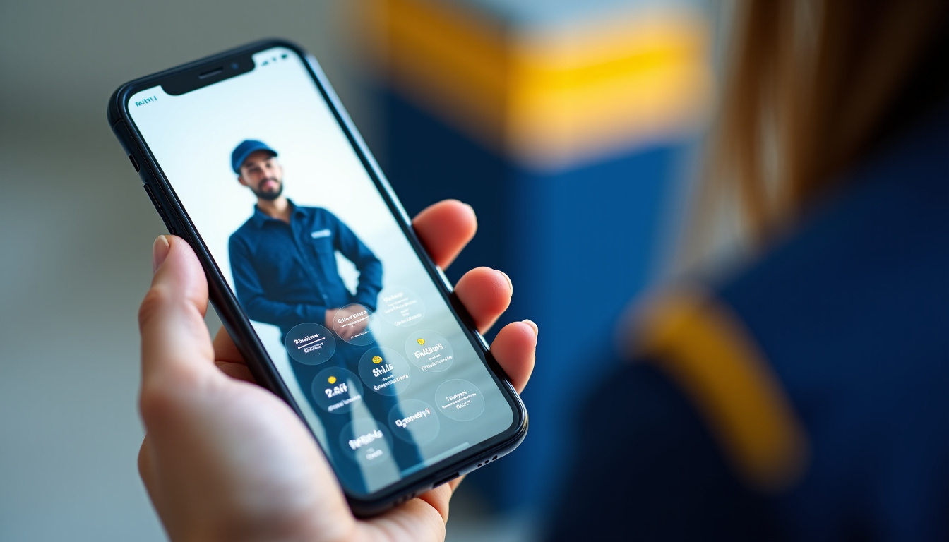 Agent consulte son espace Ma vie RH depuis son smartphone