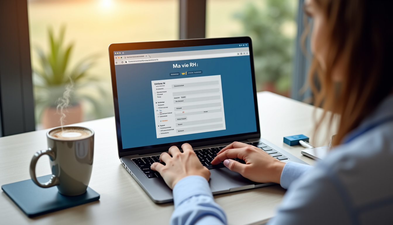 Agent utilisant Ma vie RH pour déclarer un événement de sa vie personnelle ou professionnelle