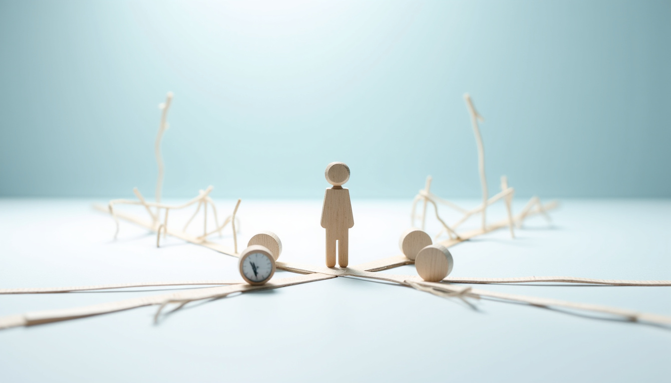 Illustration symbolisant les erreurs courantes des travailleurs handicapés en situation de chômage