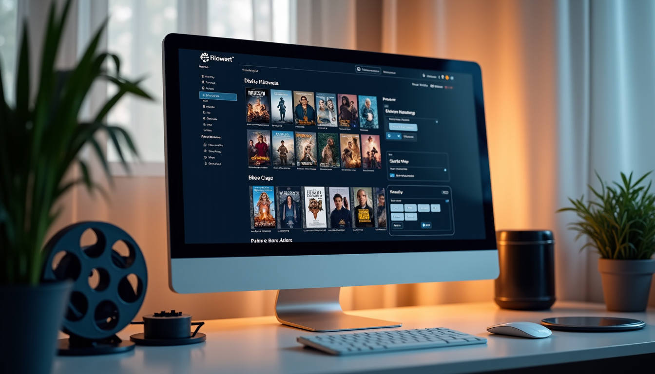 Interface du site Michael-Lefevre.fr dédié à la vente de DVD et Blu-ray