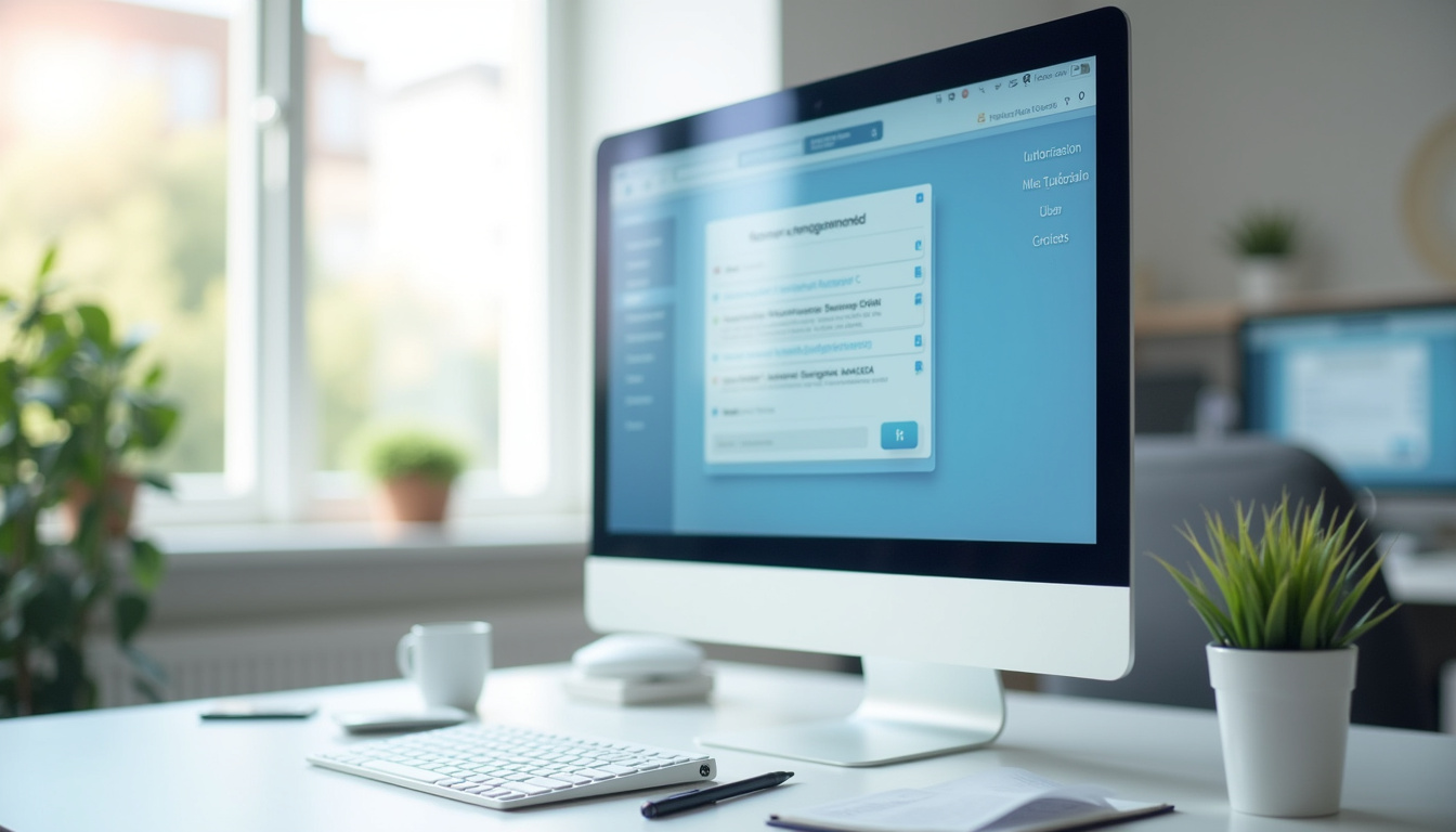 Interface montrant les tutoriels et guides intégrés à la plateforme Expertiseo.fr