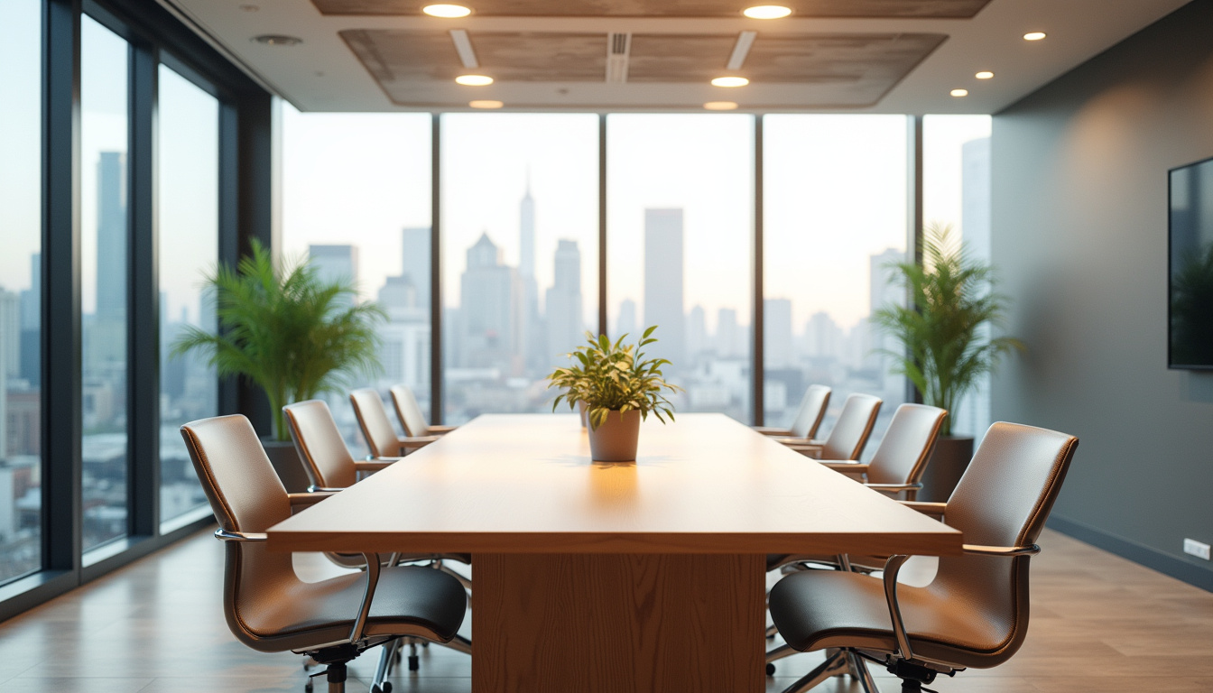 Salle de réunion dans un centre d'affaires pour entrepreneurs